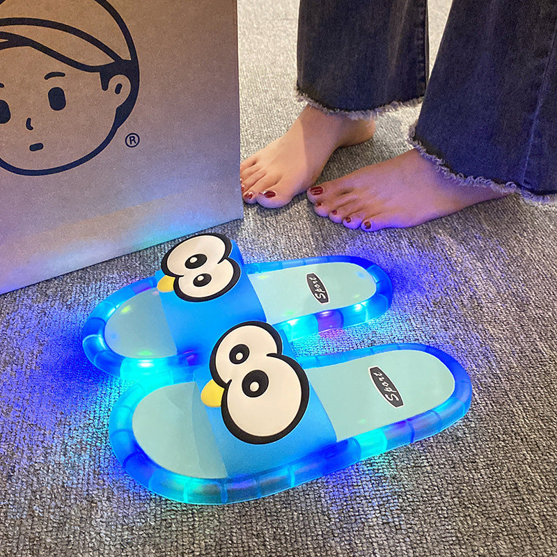 👣Cute Cartoon Light Up Slippers