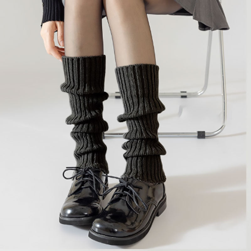 🩰Slouchy Calf Socks for Women – Soft, Over-the-Knee Socks, Anti-Slip Design,Chunky Knit Boot Socks, Cozy Over The Knee Socks for Winter & Boots