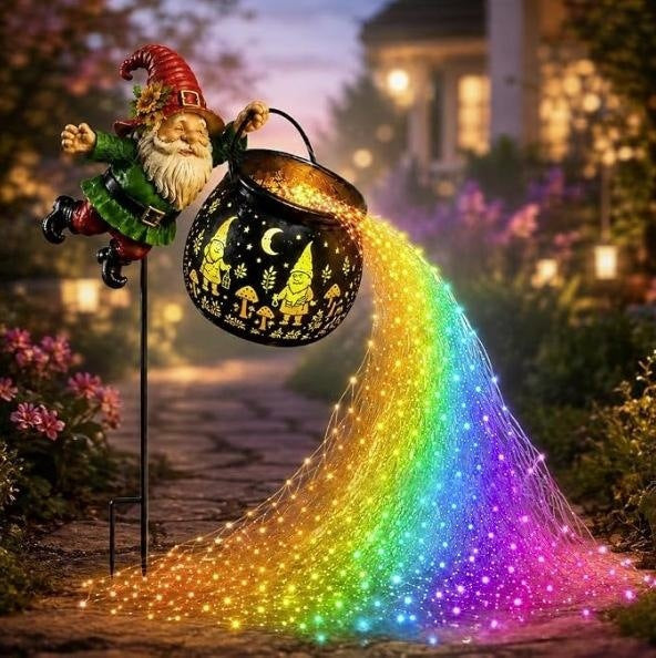 Witch Cauldron Garden Light – Magic Brew for Your Outdoor Halloween Display