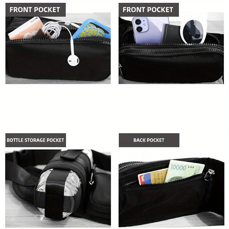 The Ultimate Running Belt | Waterproof, Large Capacity, Bounce-Free – Your New Workout Essential