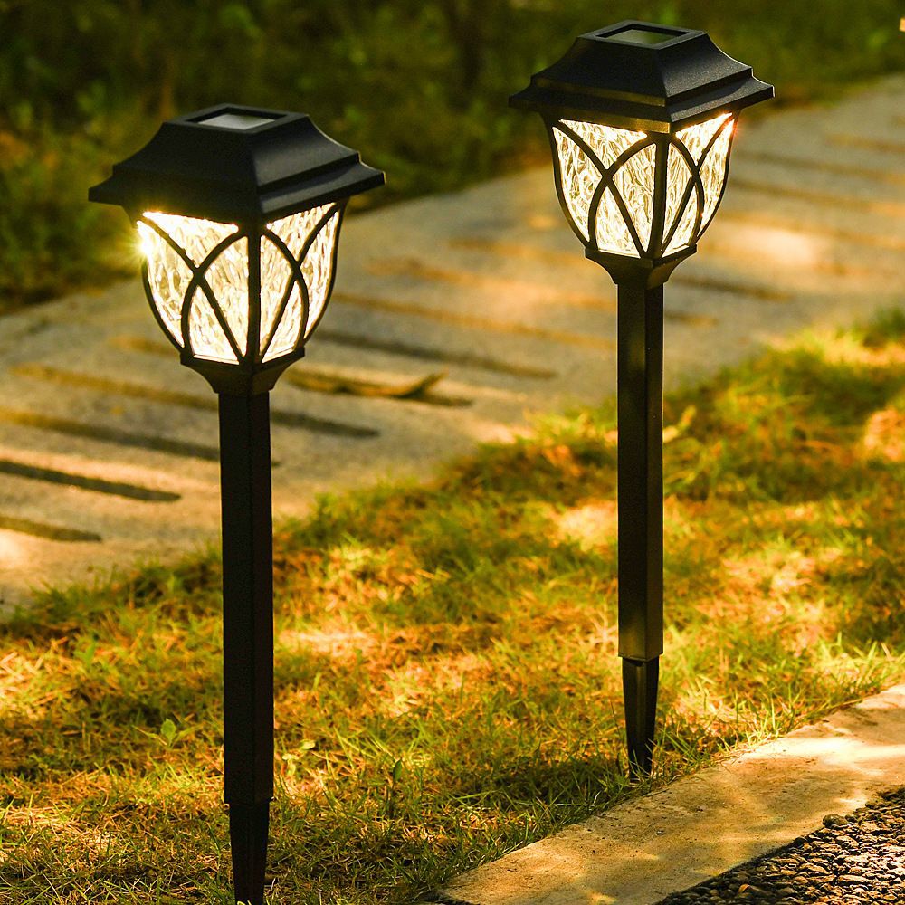 ☀️Solar Pathway Lights Outdoor/Waterproof Solar Garden Lights