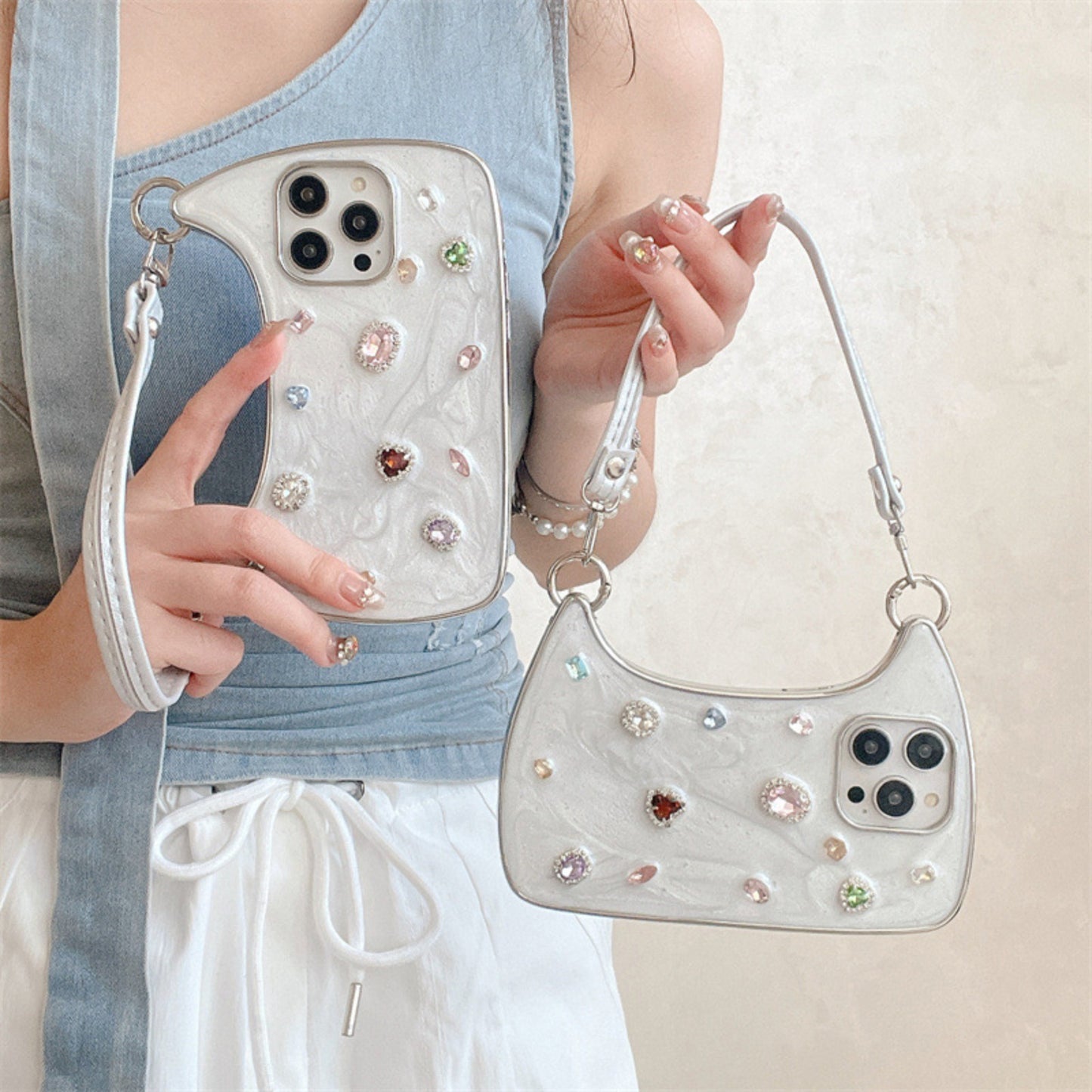 Diamond Gemstone iPhone Case – Where Luxury Meets Protection