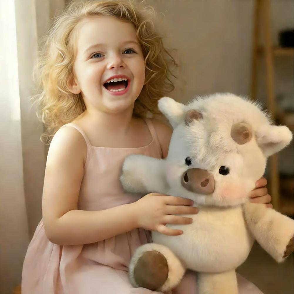 Meet "Roo" – The Softest Highland Cow Plush | Cuddly, Fluffy, and Impossible Not to Love