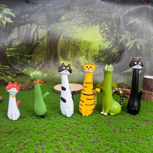 The Whimsy Cat Vessel | Ceramic Flower Holder – Cute, Curious & Ready to Bloom