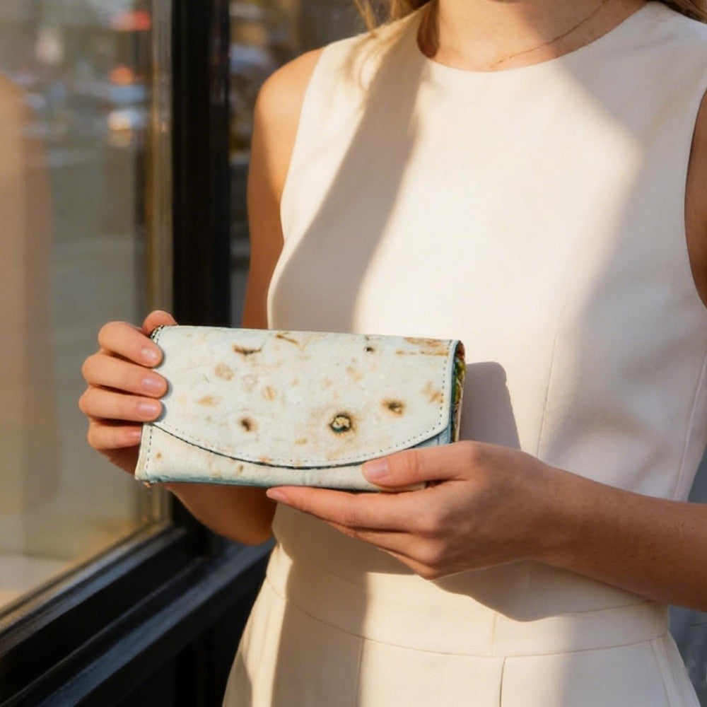 The Burrito Wallet / Mexican Burrito Shaped Wallet