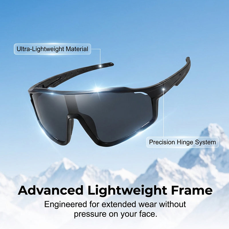 🌟New in 2026: Up to 50% off!🌟 Photochromic sports glasses for outdoor use