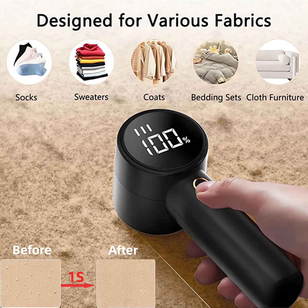 2026 New Electric Lint Remover / Rechargeable Lint and Pill Trimmer for Clothes
