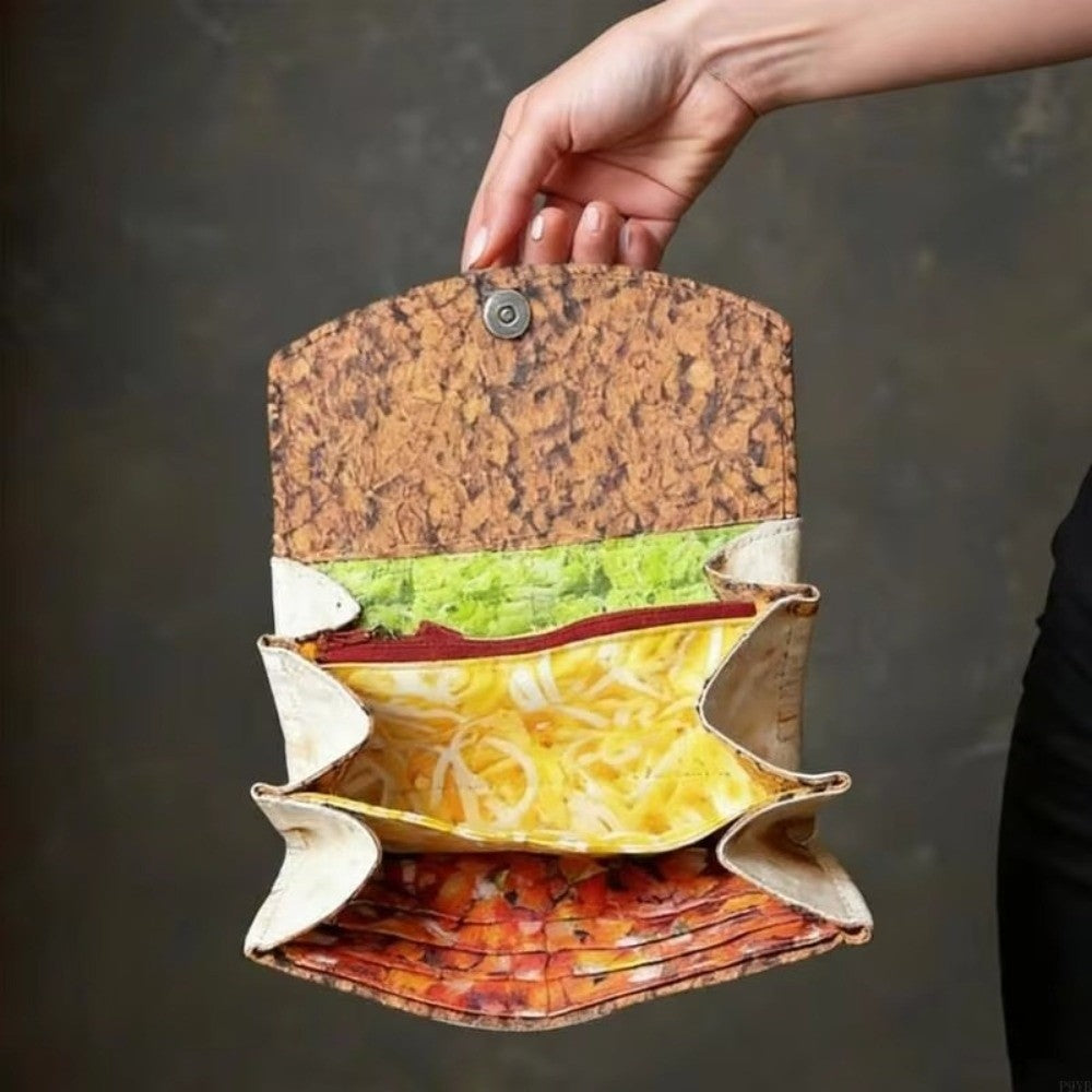 The Burrito Wallet / Mexican Burrito Shaped Wallet