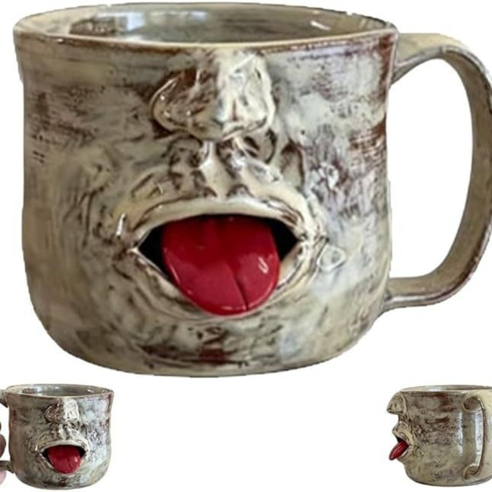 The Tongue Cup | Funny 3D Sticking Tongue Tumbler – The Ultimate Conversation Starter