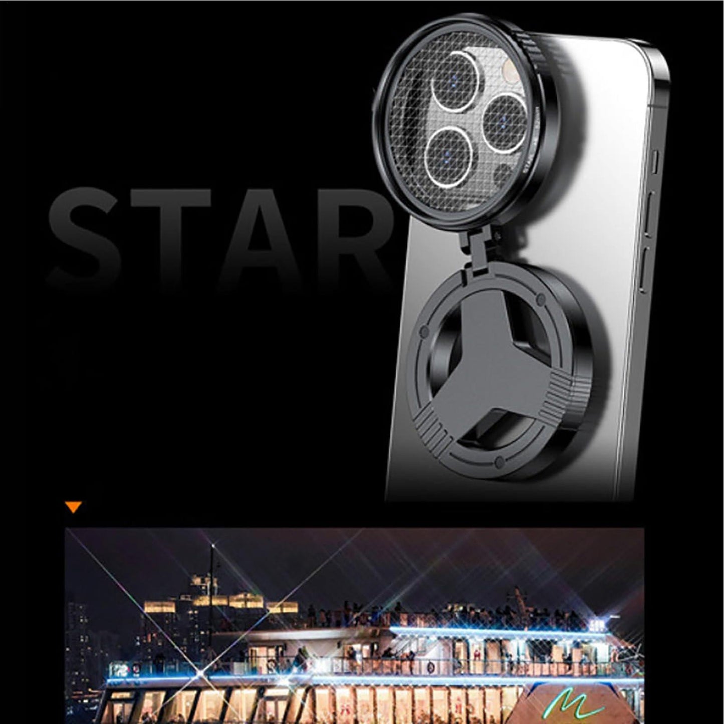 Magnetic Polarizing Filter / CPL Filter for Eliminating Reflections