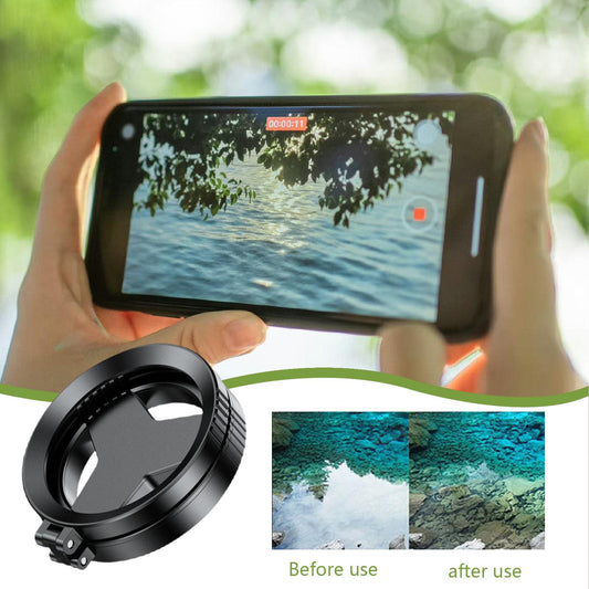 Magnetic Polarizing Filter / CPL Filter for Eliminating Reflections