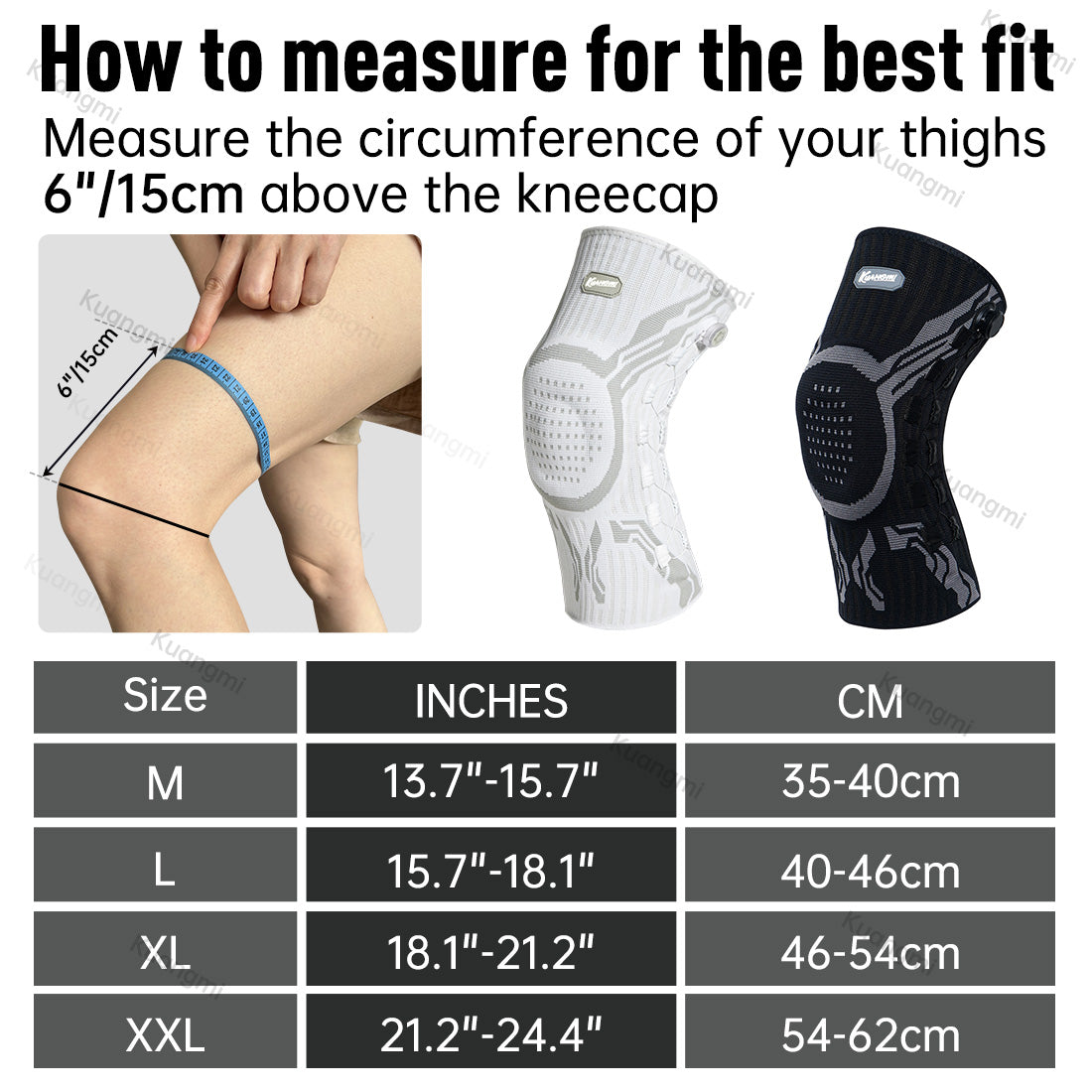 Professional Sports Knee Pads / Multi-Purpose Knee Brace for Basketball, Running and Football