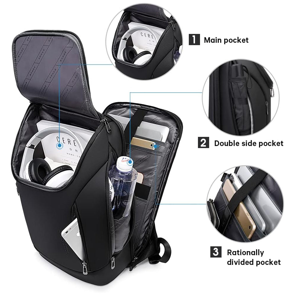 The Commuter Backpack | High-End, Large Capacity, Simple Design – Your Daily Essential