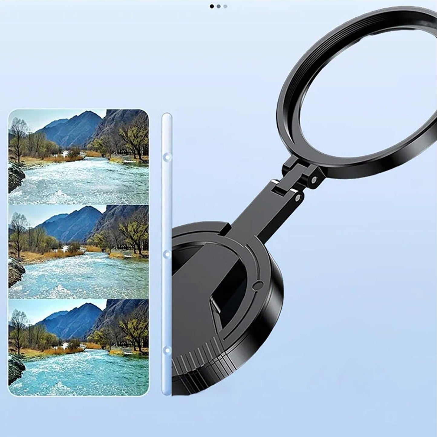 Magnetic Polarizing Filter / CPL Filter for Eliminating Reflections