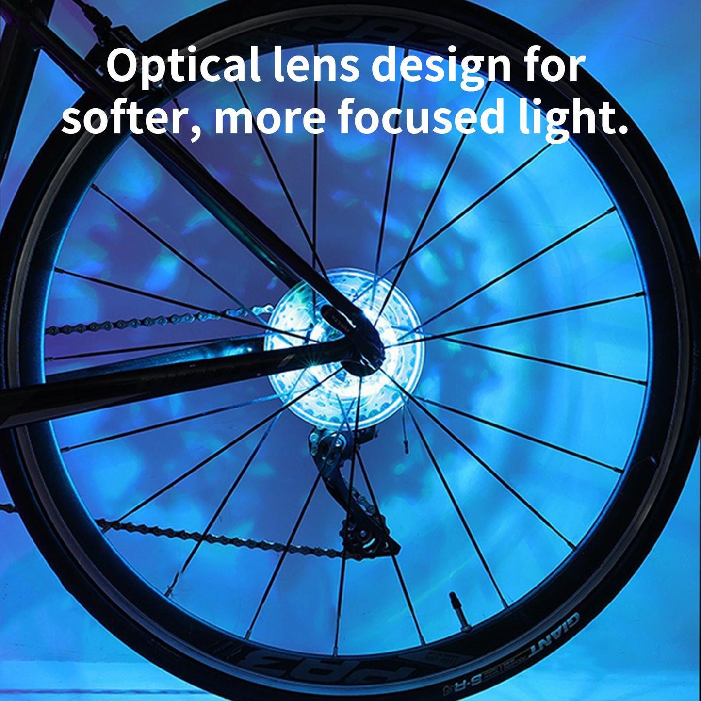 Night Rider LED Wheel Lights | Flashing Hub Lights for Bikes & Balance Bikes