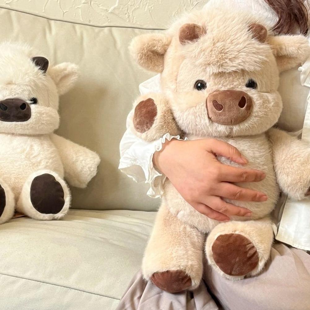 Meet "Roo" – The Softest Highland Cow Plush | Cuddly, Fluffy, and Impossible Not to Love