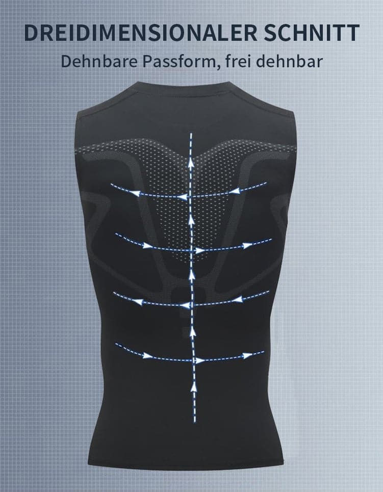 Lonic Shaping Vest – Compression & Cooling – Body Contouring & Sleeveless – Invisible Under Clothes 🕶️