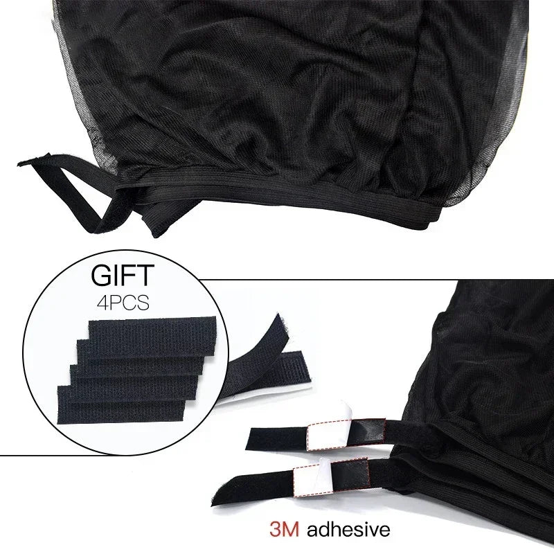 The Ultimate Car Window Screen | Mosquito Net + Sunshade + Privacy All in One