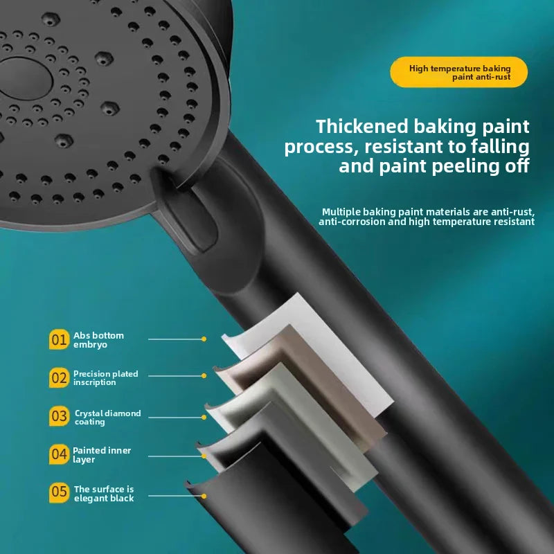 Pressurized Shower Head / Powerful Energy Saving Shower for Bathroom