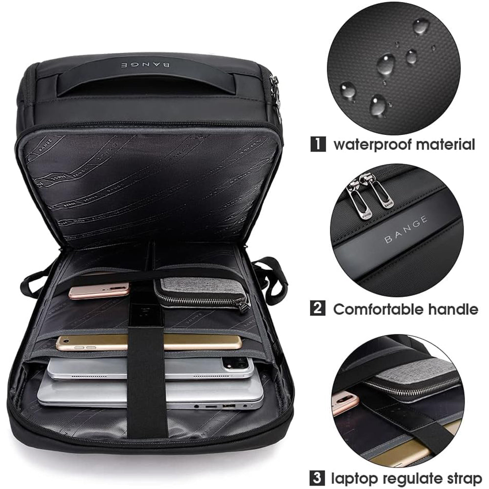 The Commuter Backpack | High-End, Large Capacity, Simple Design – Your Daily Essential