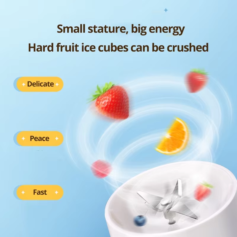 Mini USB Rechargeable Juice Cup / Portable Fruit Blender for Travel