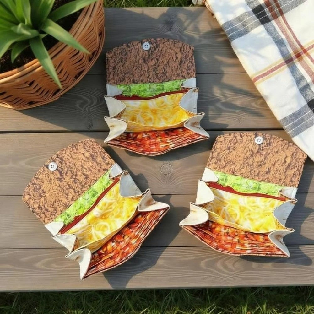 The Burrito Wallet / Mexican Burrito Shaped Wallet