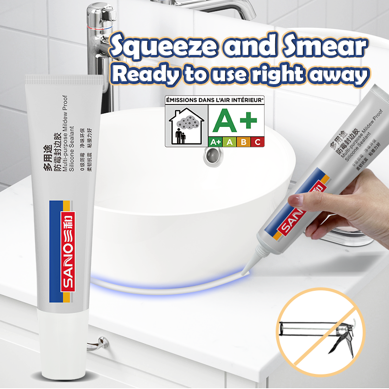 Anti-Mold Silicone Sealant / Bathroom and Kitchen Waterproofing