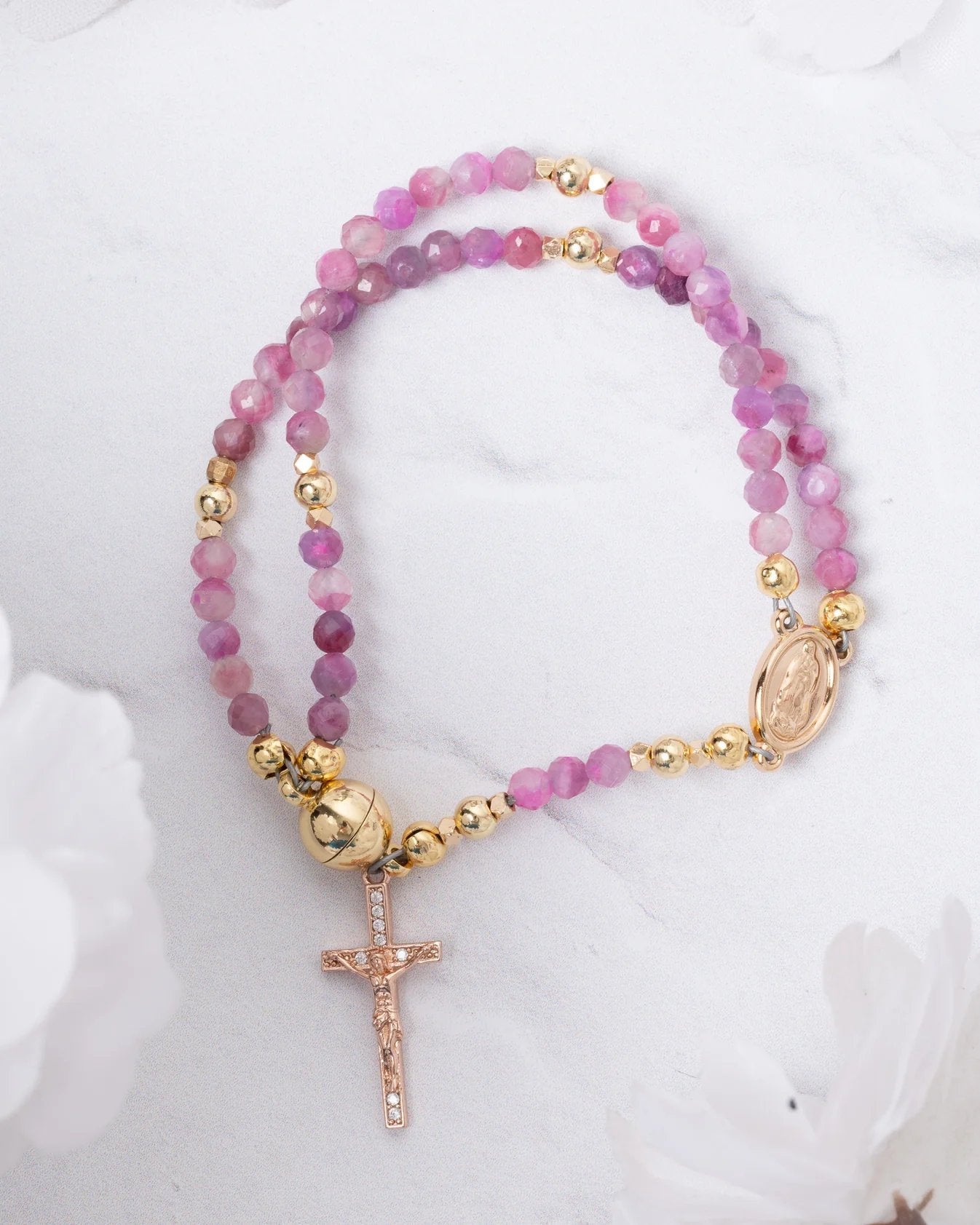 🔥For a Limited Time Only – Valid for 24 Hours🔥 49% OFF – ✝️Handcrafted Rosary Bracelets📿