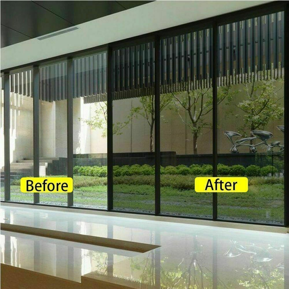 One-Way Privacy Window Film | Sunscreen Heat Insulation Glass Sticker – UV Block Solar Film for Home & Office