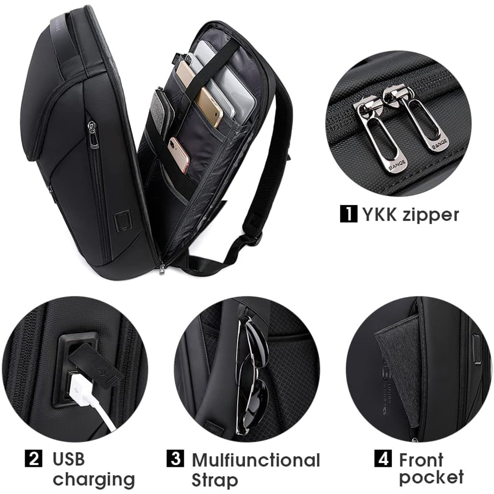 The Commuter Backpack | High-End, Large Capacity, Simple Design – Your Daily Essential