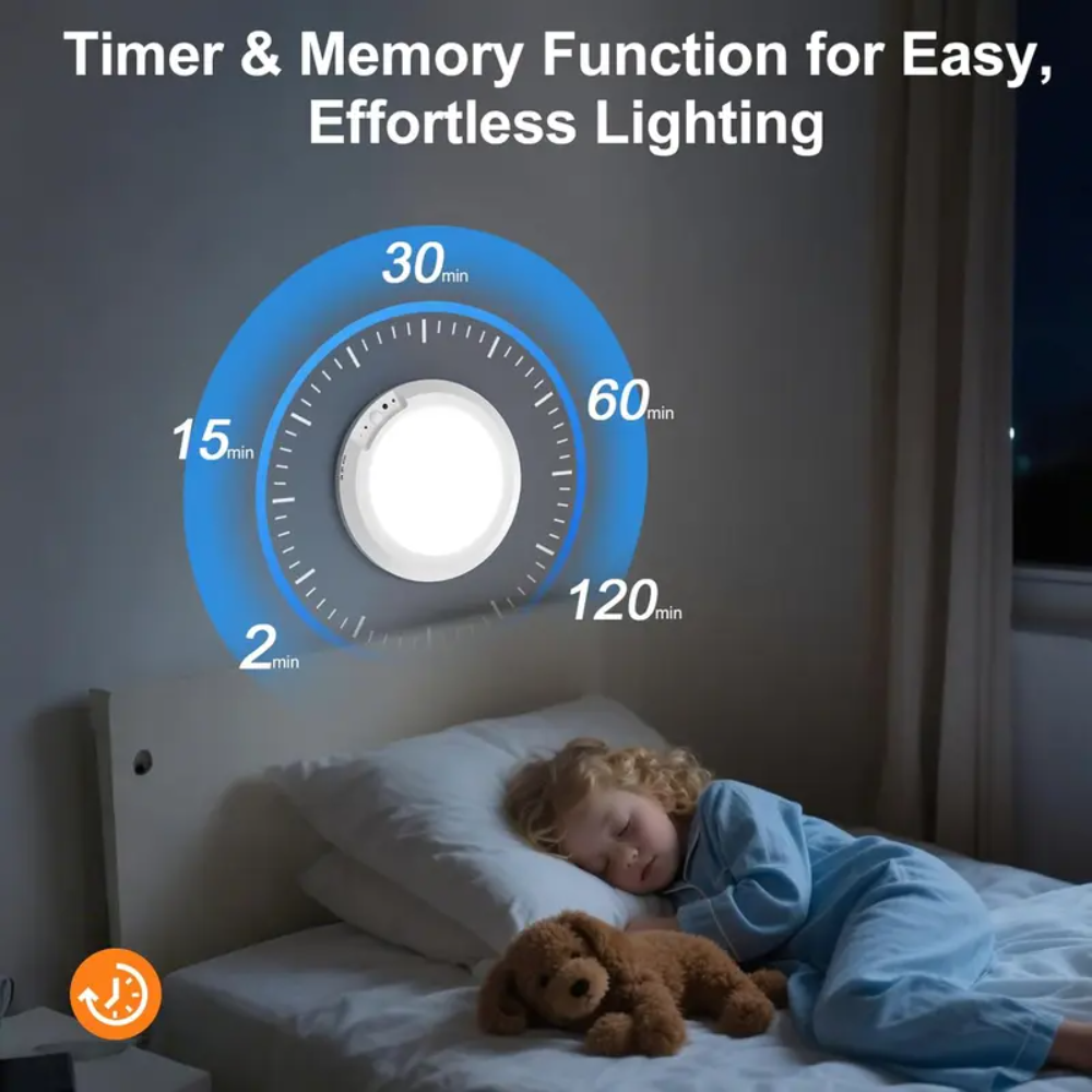 The Smart Motion Ceiling Light | Magnetic, Rechargeable, No Wiring – Perfect for Hallways, Closets & Entryways