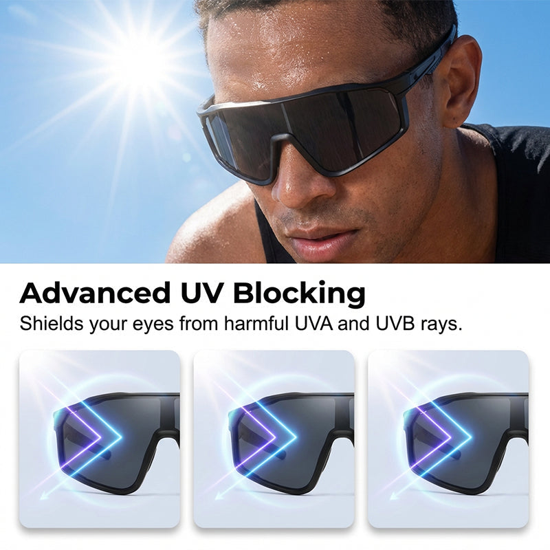 🌟New in 2026: Up to 50% off!🌟 Photochromic sports glasses for outdoor use