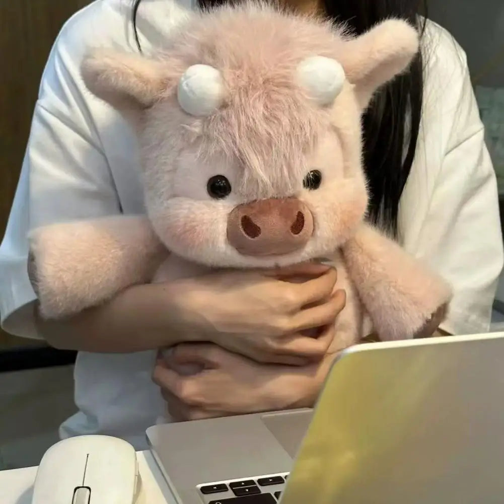 Meet "Roo" – The Softest Highland Cow Plush | Cuddly, Fluffy, and Impossible Not to Love
