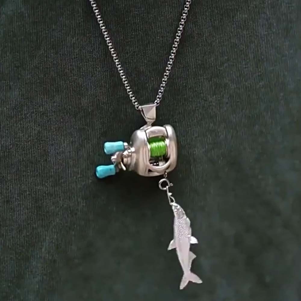 Mini Fishing Reel Pendant – Wear It. Use It. Love It.