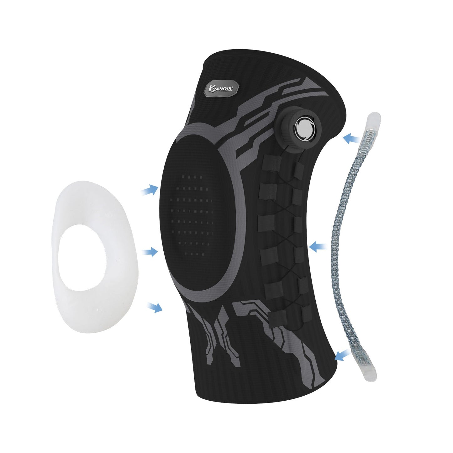 Professional Sports Knee Pads / Multi-Purpose Knee Brace for Basketball, Running and Football