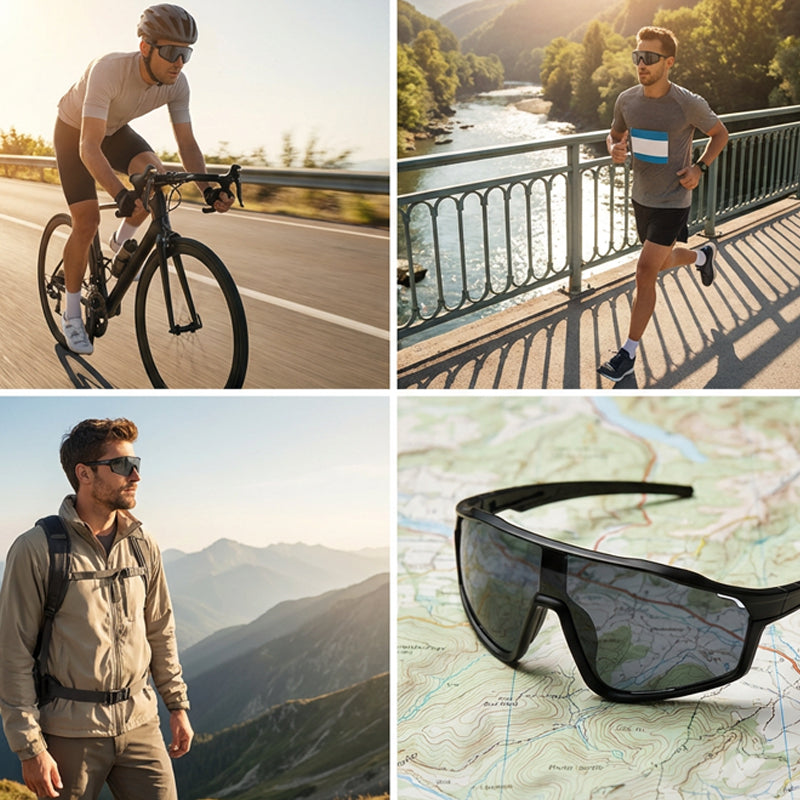 🌟New in 2026: Up to 50% off!🌟 Photochromic sports glasses for outdoor use