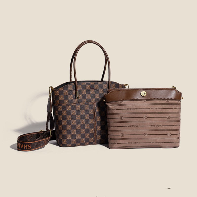 🌹Gift for Women🎁Versatile Printed Crossbody Tote Bag Set （Free Shipping）