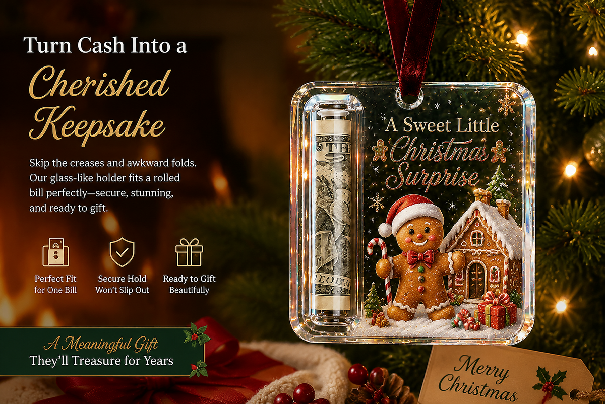 💵🎄 Christmas Gift Cash Hanger – Turn money into a Christmas surprise