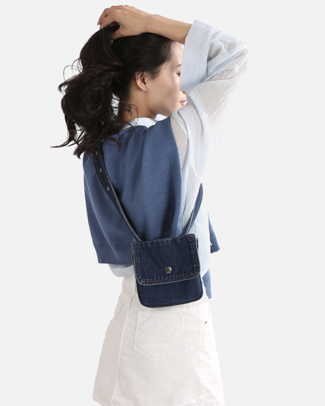 2026 New Arrival: Fashion Denim Chest Bag / Vintage Waist Bag