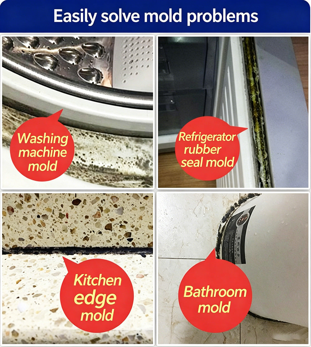 🧪Mold Remover Gel, Household Mildew Stain Cleaner