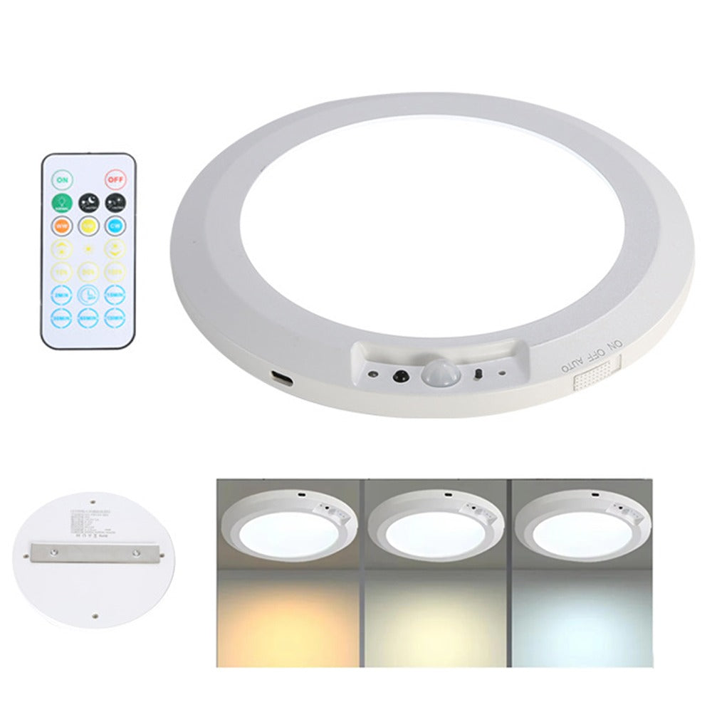 The Smart Motion Ceiling Light | Magnetic, Rechargeable, No Wiring – Perfect for Hallways, Closets & Entryways