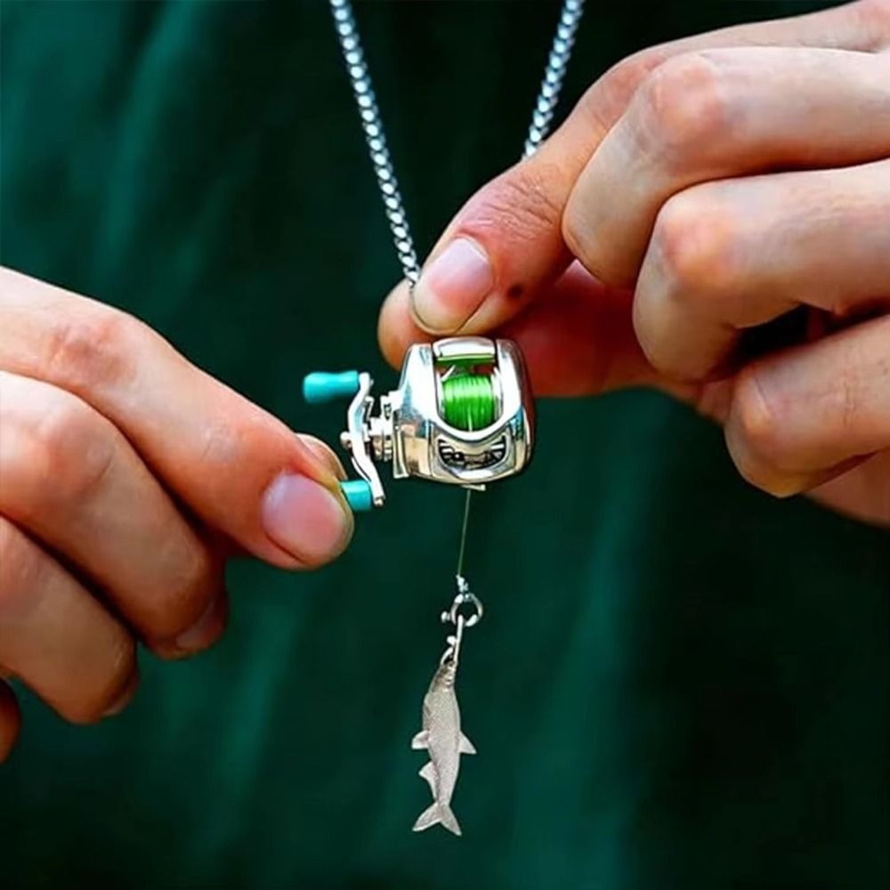 Mini Fishing Reel Pendant – Wear It. Use It. Love It.