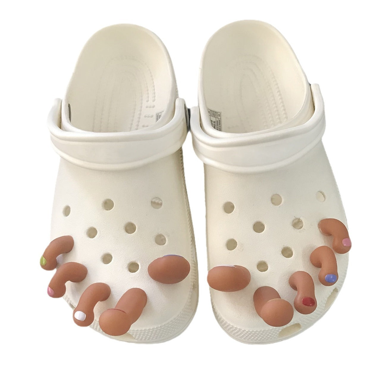 EVA Comfort Clogs + DIY Shoe Charms Set