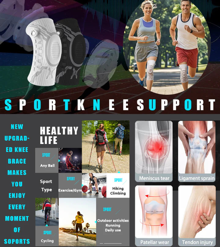 Professional Sports Knee Pads / Multi-Purpose Knee Brace for Basketball, Running and Football