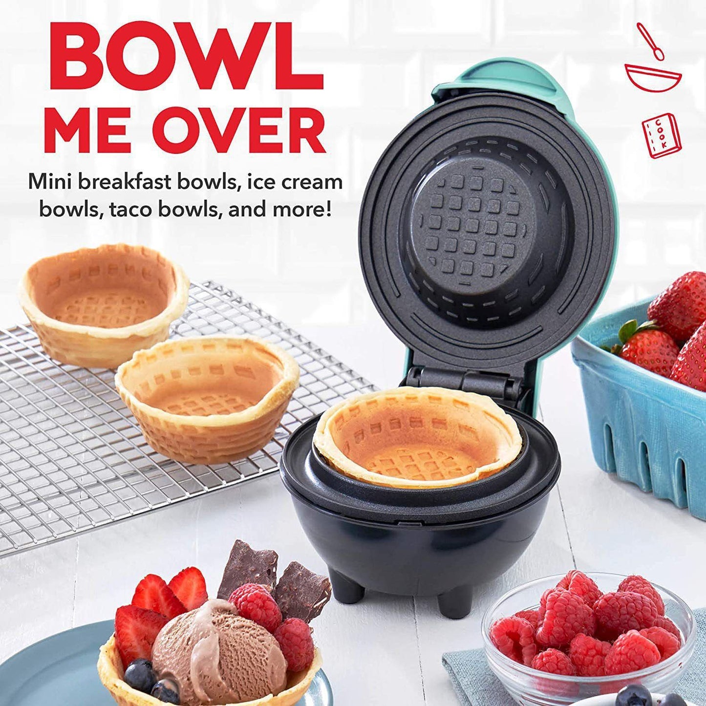 The Waffle Bowl Maker