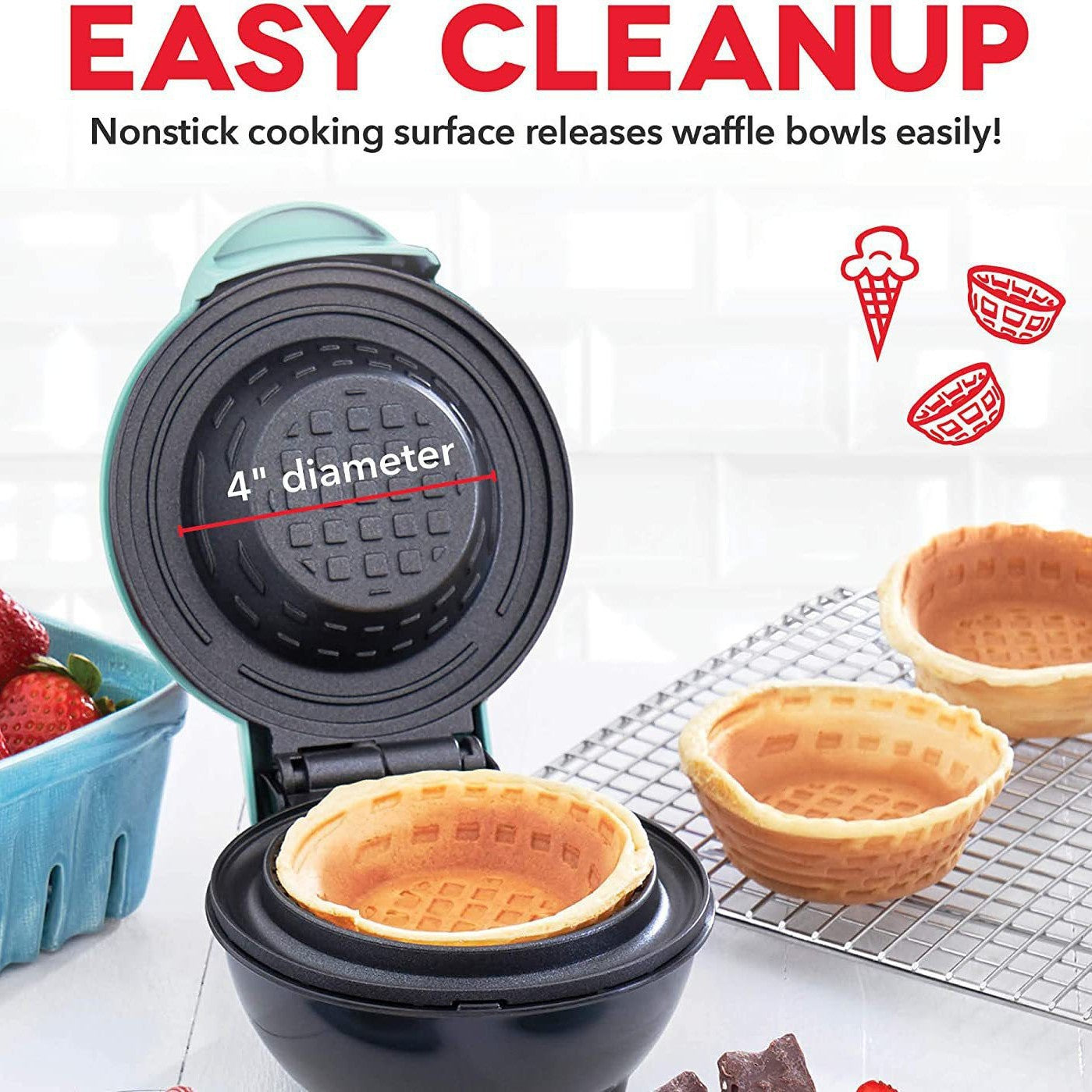 The Waffle Bowl Maker