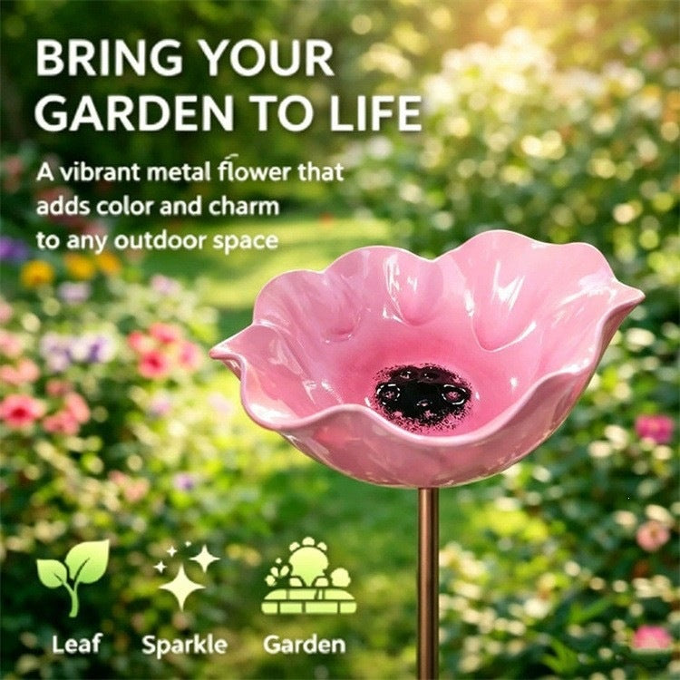 🐦 Mini Bird Bath & Pollinator Water Station  ✨ Attract Birds & Beneficial Insects