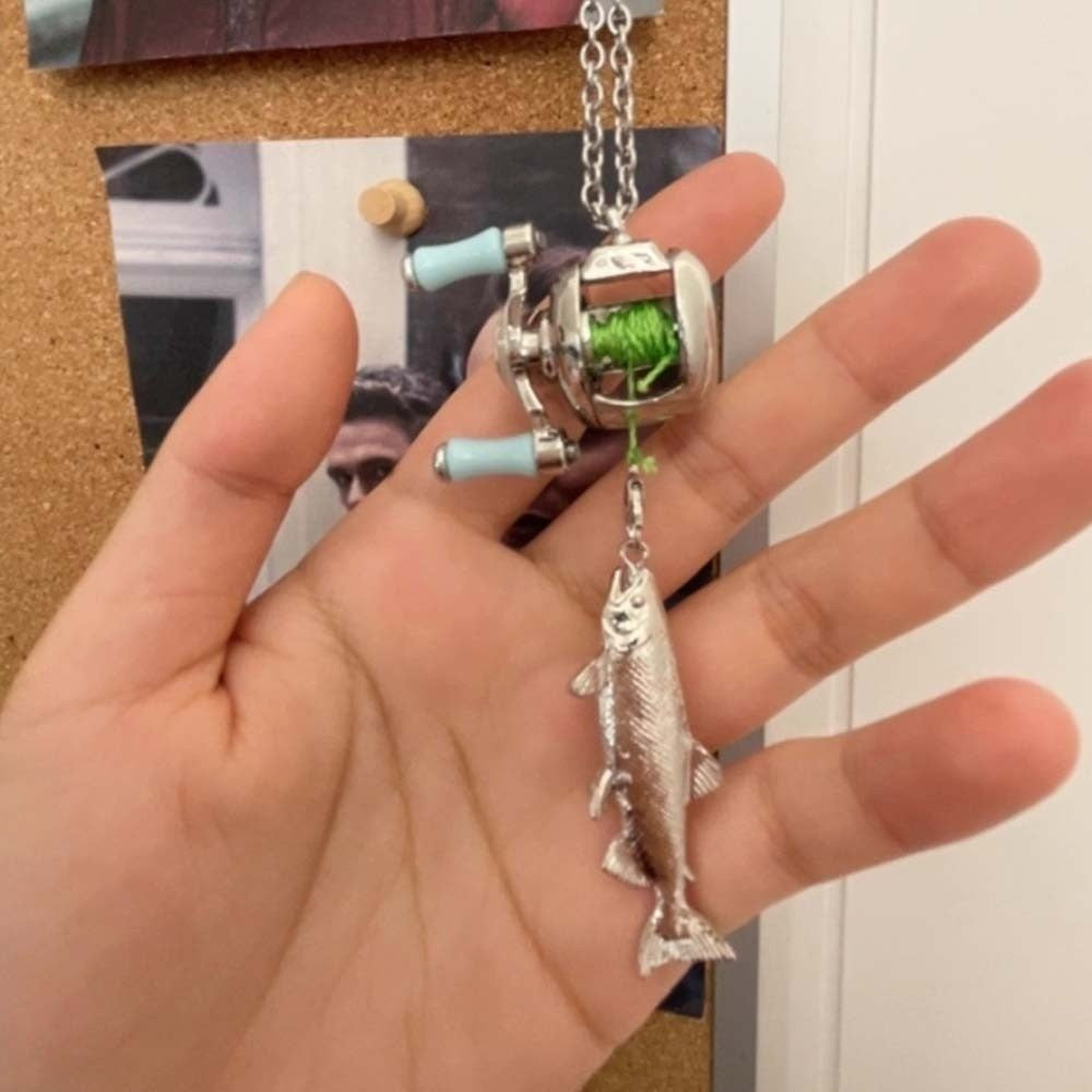 Mini Fishing Reel Pendant – Wear It. Use It. Love It.