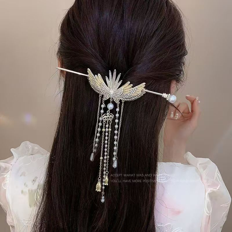New Style Lily of the Valley Tassel Hairpin – Elegant Hair Stick