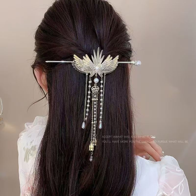 New Style Lily of the Valley Tassel Hairpin – Elegant Hair Stick